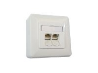 BTR IT CONNECT E-DAT C6 8/8(8) AP Cat.6 Hvid