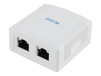 Cablexpert Overflademonteringsboks for netværk