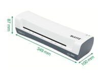Leitz iLAM Home A4 Varmelaminator A4 Grey Hvid