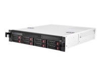 SilverStone RM21-308 Rackversion Micro ATX Sort Sølv