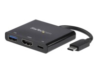 StarTech.com USB-C to HDMI Adapter - 4K 30Hz - Thunderbolt 3 Compatible - with Power Delivery (USB PD) - USB C Adapter Converter (CDP2HDUACP) USB-C / Thunderbolt 3 Dockingstation