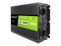 Green Cell DC til AC inverter Ekstern Sort