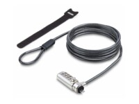 StarTech.com Slim Lock Noble Wedge Slot Compatible, 6.6ft Locking Cable Sikkerhedskabelslås