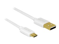 Delock USB-kabelkit Hvid