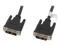 Lanberg DVI-kabel 3m Sort