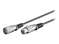 wentronic XLR 0600 Forlængerkabel til mikrofon 6m