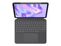 Logitech Combo Touch Tastatur og folio-kasse Saks Ja Kablet Spansk Apple 13-inch iPad Pro (M4)