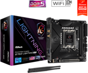 ASRock Phantom Gaming B760I LIGHTNING WIFI Mini ITX LGA1700 sokkel Intel B760