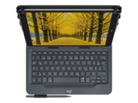 Logitech Universal Tastatur og folio-kasse Trådløs German QWERTZ