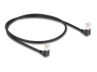 DeLOCK CAT 6a S/FTP 50cm Patchkabel Sort