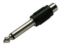 Schwaiger Lyd adapter Sort