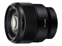 Sony SEL85F18 Telefoto objektiv Sort
