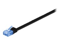 goobay CAT 6a Ikke afskærmet parsnoet (UTP) 10m Patchkabel Sort