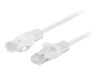Lanberg CAT 6 Ikke afskærmet parsnoet (UTP) 1m Patchkabel Hvid RAL 9010
