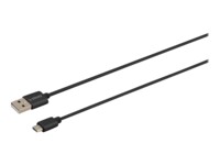 SAVIO CL-129 USB Type-C kabel 2m Sort
