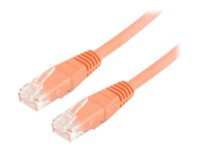 Prokord CAT 6 Ikke afskærmet parsnoet (UTP) 50cm Netværkskabel Orange