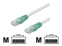 wentronic CAT 5e Kabel med folie og kobberfletning (FTP) 1m Krydskabel