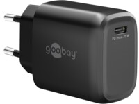 USB-C™ PD GaN Fast Charger (25 W) black, black, black