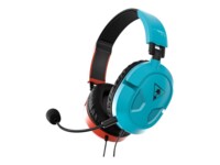 Turtle Beach RECON 50 Kablet Høretelefoner Blå Rød