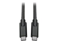 Eaton Tripp Lite Series USB-C Cable (M/M) - USB 3.2, Gen 1 (5 Gbps), Thunderbolt 3 Compatible, 10 ft. (3.05 m) USB Type-C kabel 3.05m Sort