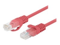 Lanberg CAT 6 U/UTP, Unshielded 1m Patchkabel Rød RAL 3017