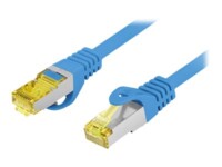 Lanberg CAT 6a S/FTP 50cm Patchkabel Blå RAL 5012