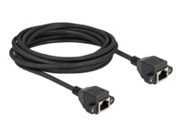 DeLOCK S/FTP 5m Netværkskabel Sort