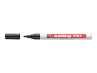 edding 751 paint Markør Sort