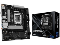 ASRock H810M-X Micro ATX LGA1851 sokkel Intel H810
