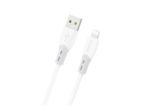 Dudao L25SL USB-A to Lightning 1m hvid