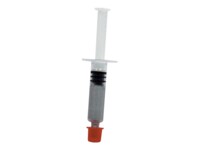 Manhattan CPU Thermal Paste Grease,1.5g, Heat sink compound, Equivalent to Startech SILVGREASE1, Syringe, Three Year Warranty, Blister Kølepasta 1-pack Sølv 1.5 g