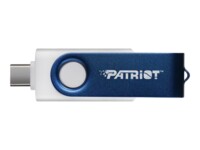 Patriot Lifestyle Xporter X550 128GB USB 3.2 Gen 1 / USB-C Blå Hvid
