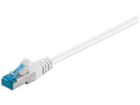 CAT 6A Patch Cable S/FTP (PiMF), white, 7.5 m