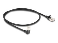 DeLOCK CAT 6a S/FTP 50cm Patchkabel Sort