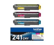 Brother TN 241CMY Gul Cyan Magenta 1400 sider Toner