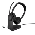 Jabra Evolve2 55 UC Stereo Trådløs Høretelefoner Sort