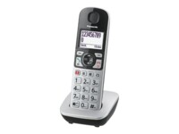 Panasonic KX-TGE510 Trådløs telefon Ingen nummervisning Sort Sølv