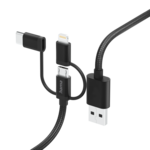 Hama 00201536 USB cable 1.5 m USB 2.0 USB A USB C Black