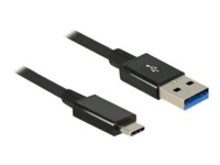 Delock Premium USB Type-C kabel 1m Sort