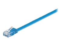 goobay CAT 6 Ikke afskærmet parsnoet (UTP) 1m Patchkabel Blå