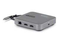 StarTech.com Universal USB C multiport adapter - Apple M1/M2 Dual Display compatible - DisplayLink Cert Dual 4K 60Hz HDMI 2.0b - 1xA/1xC USB 3.2 10Gbps hub | 100W PD charging - Type-C Mini docking station - Power adapter/bus powered - Win/Chrome/macOS USB