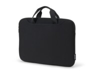 DICOTA ONE Hylster til notebook 14.1' Genbrugt jersey-stof Genbrugt PET Sort