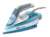 Braun TexStyle 5 SI 5006 Dampstrygejern 2600W Blå Hvid