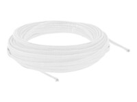 Delock Braided Sleeving stretchable 10m Hvid