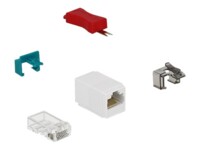 Delock Secure Clip Starter Set Grøn