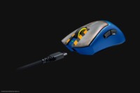 Razer DeathAdder V3 Pro Optisk Trådløs Kablet Blå Gul
