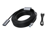 Vision USB 3.0 USB forlængerkabel Sort