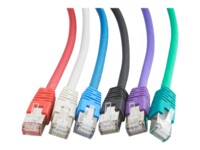 Cablexpert CAT 6a Kabel med afskærmning med folie og kobberfletning (SFTP 1m Patchkabel Grey