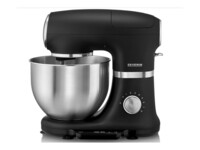 SEVERIN KM 3898 Køkkenmaskine 5.5liter Brushed silver/matte black