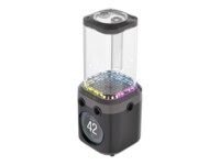 CORSAIR iCUE Link XD6 RGB ELITE LCD Pumpe og reservoir til flydende kølesystem 1-pack Sort